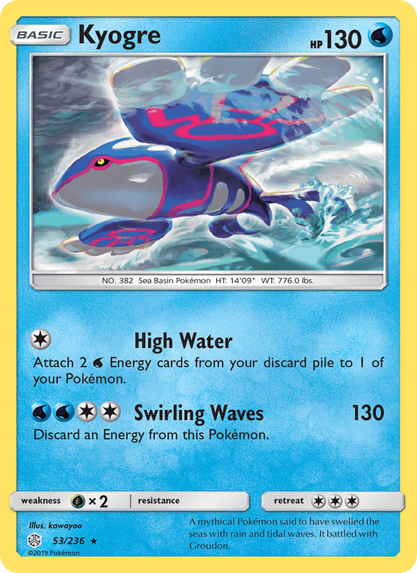 オルタージェネシス の 53 番、Kyogre