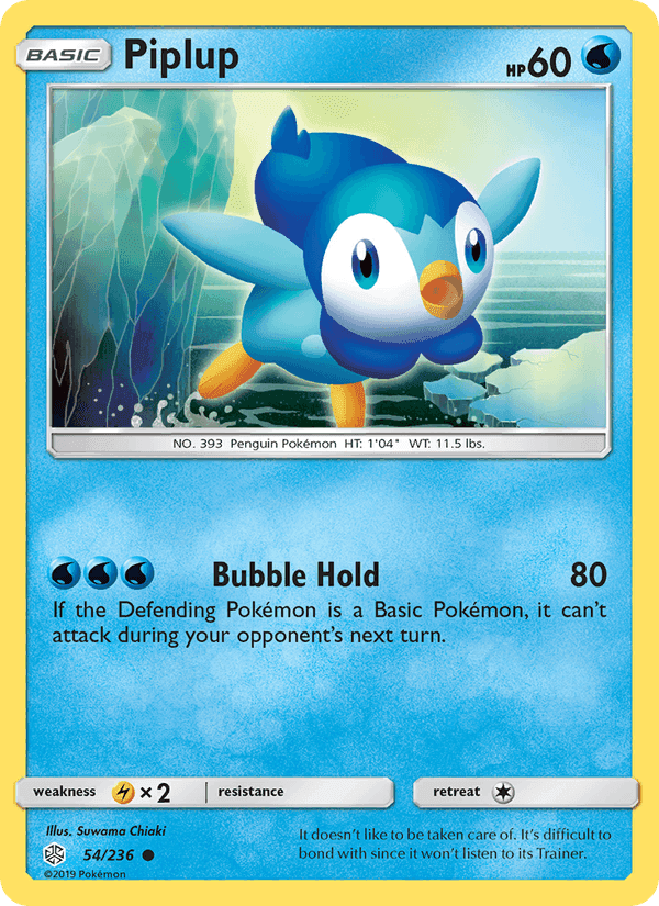 オルタージェネシス の 54 番、Piplup
