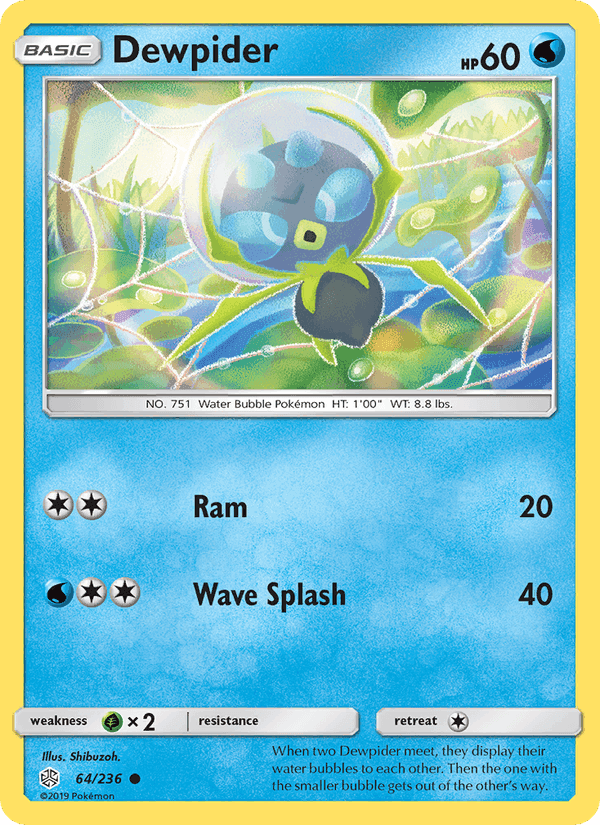 Dewpider, card 64 from Cosmic Eclipse