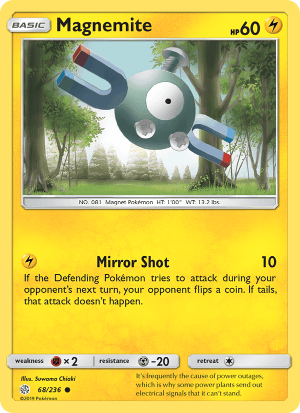 Magnemite, carta 68 di Cosmic Eclipse
