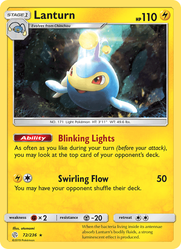 Lanturn, card 72 from Cosmic Eclipse