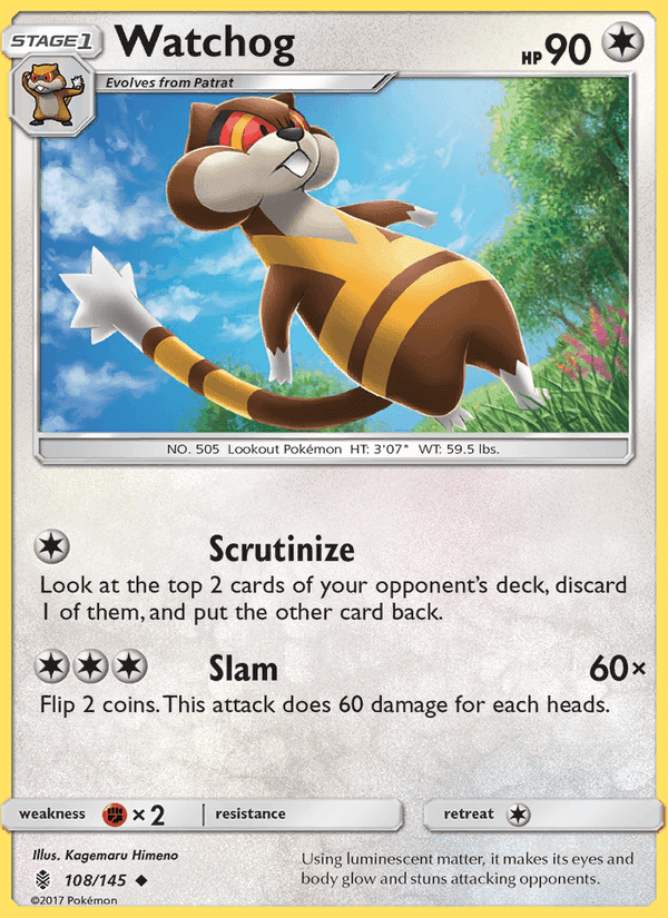 Watchog, card 108 from Guardians Rising