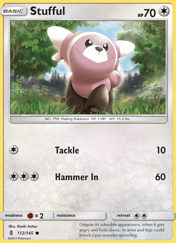 Stufful, card 112 from Guardians Rising