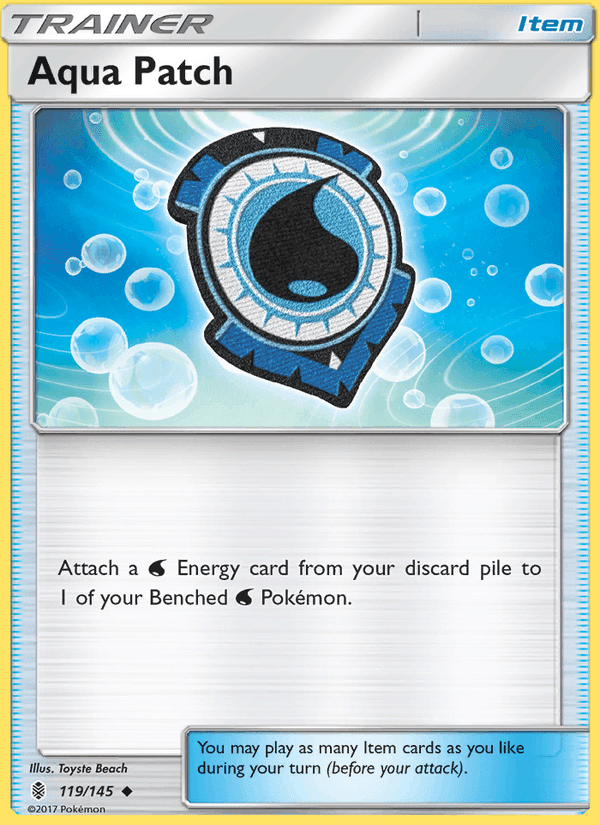 Aqua Patch, card 119 from Guardians Rising