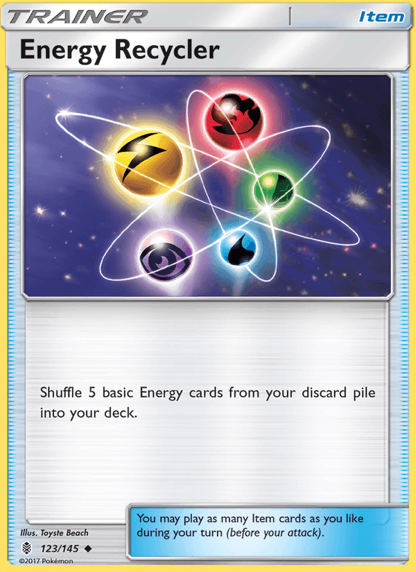 Energy Recycler, card 123 from Guardians Rising