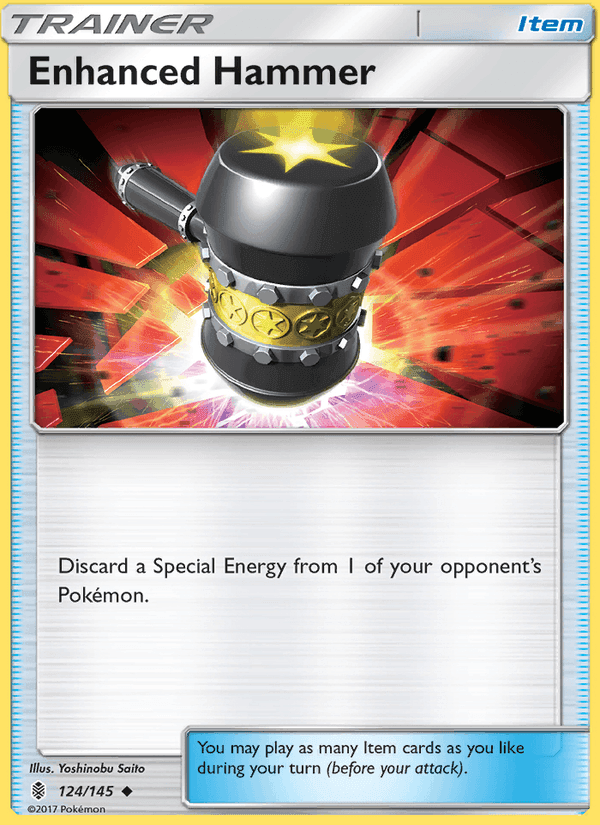 Enhanced Hammer, card 124 from Guardians Rising