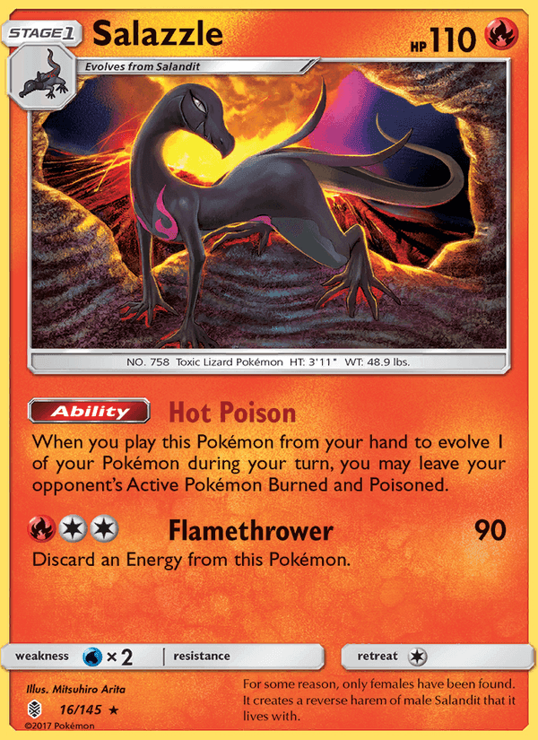 Guardians Rising の 16 番、Salazzle