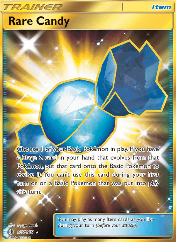Rare Candy, carta 165 di Guardians Rising
