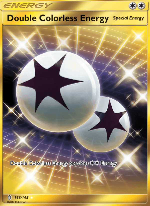 Double Colorless Energy, card 166 from Guardians Rising
