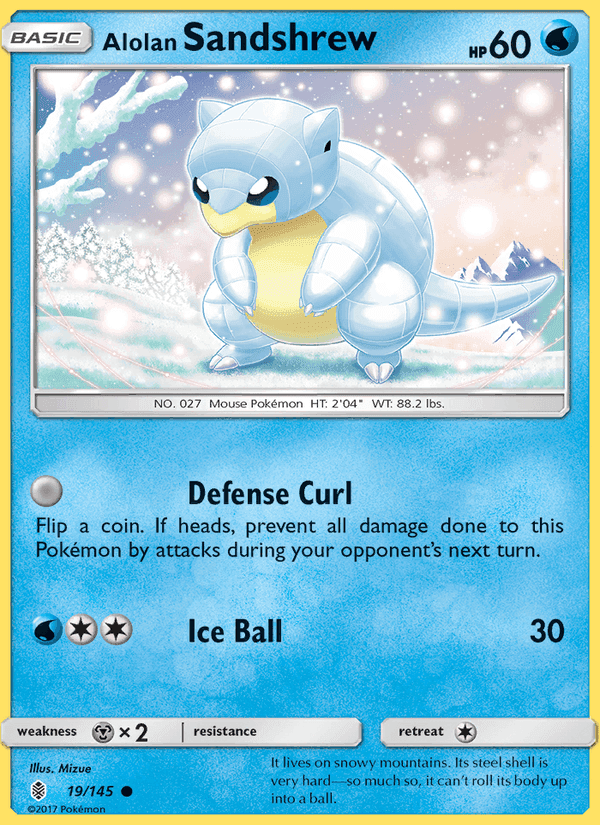 Guardians Rising の 19 番、Alolan Sandshrew