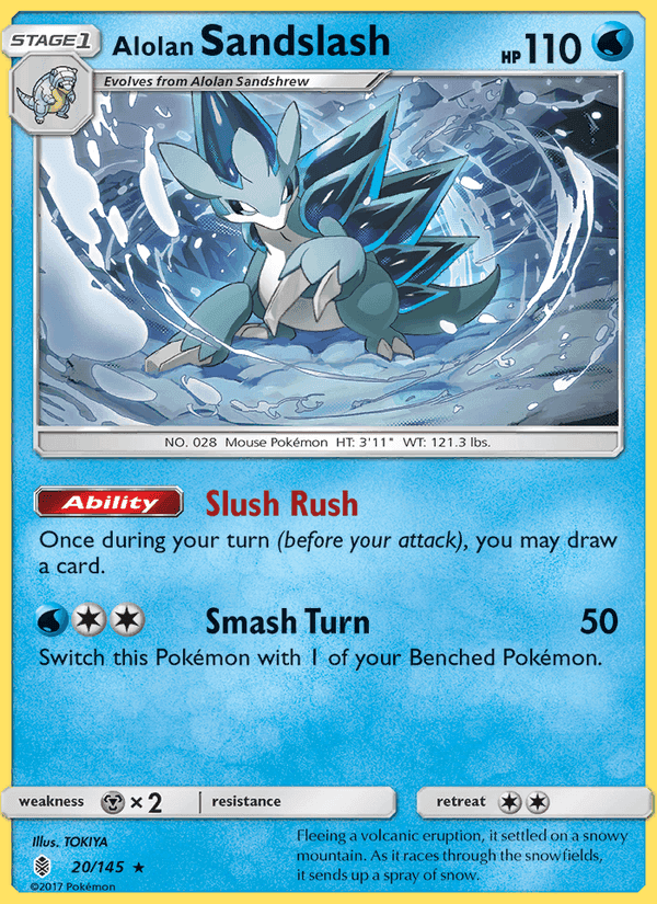 Guardians Rising の 20 番、Alolan Sandslash