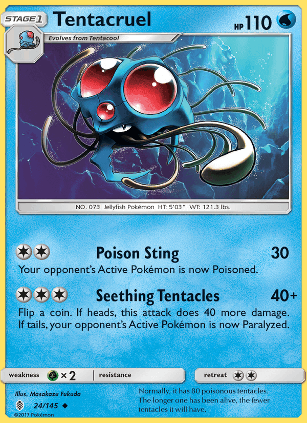 Guardians Rising の 24 番、Tentacruel