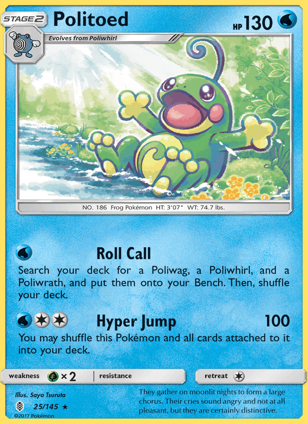Guardians Rising の 25 番、Politoed