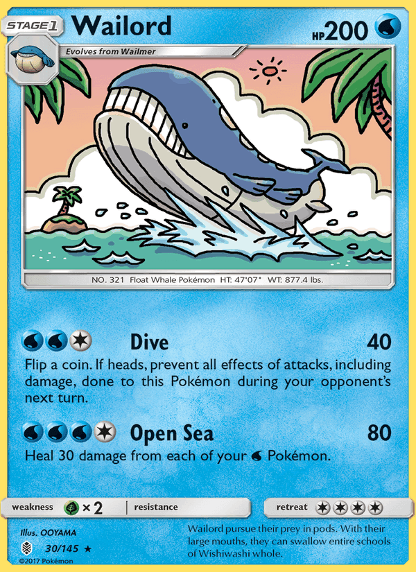 Guardians Rising の 30 番、Wailord