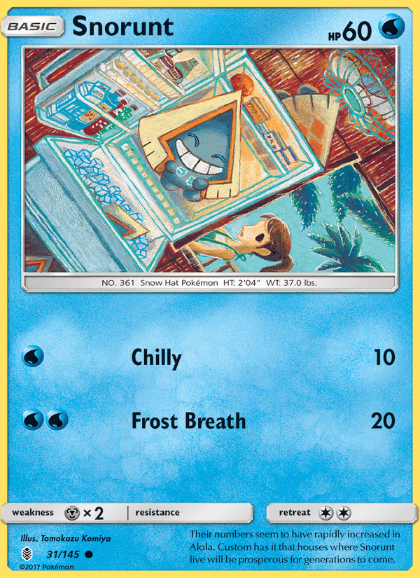 Guardians Rising の 31 番、Snorunt