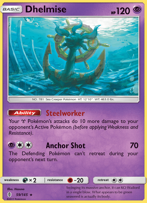 Guardians Rising の 59 番、Dhelmise