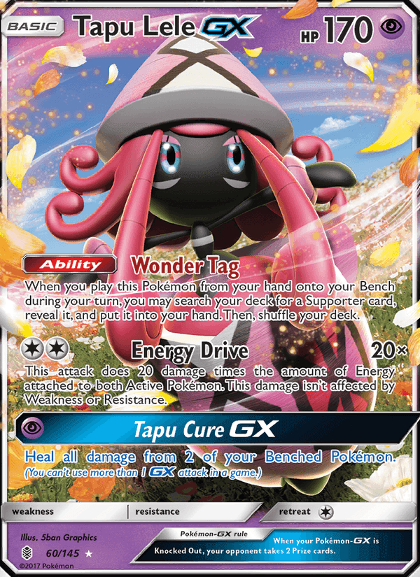 Guardians Rising の 60 番、Tapu Lele GX