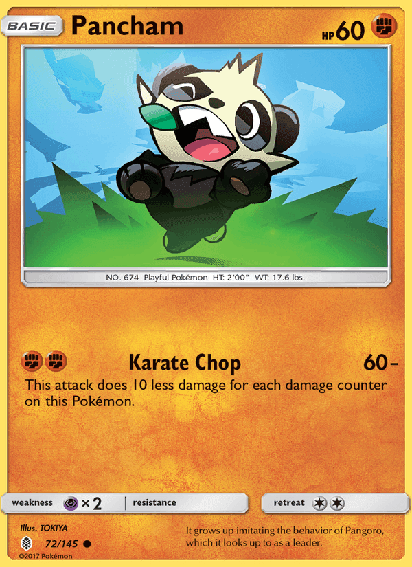 Pancham, card 72 from Guardians Rising