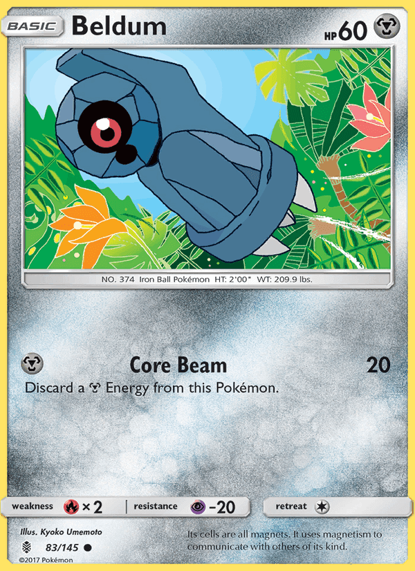 Beldum, card 83 from Guardians Rising