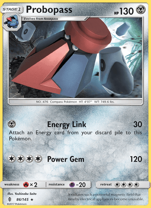 Probopass, card 86 from Guardians Rising