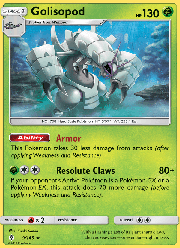 Guardians Rising の 9 番、Golisopod