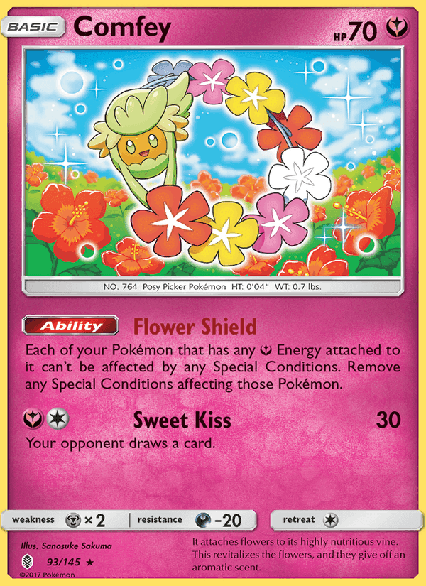 Comfey, card 93 from Guardians Rising