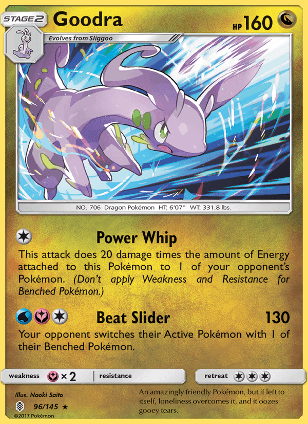 Goodra, card 96 from Guardians Rising