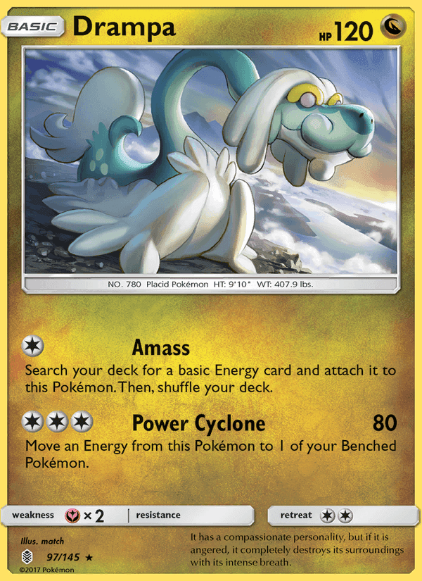 Drampa, card 97 from Guardians Rising