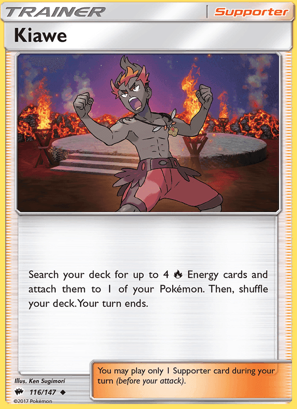 Kiawe, card 116 from Burning Shadows