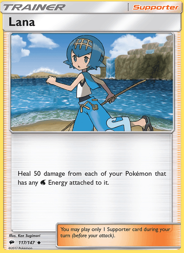 Lana, card 117 from Burning Shadows