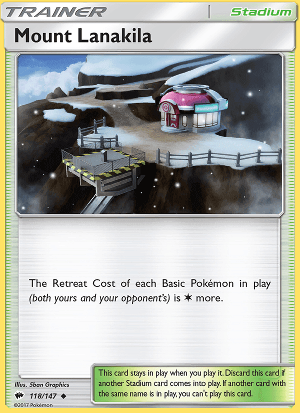 Mount Lanakila, card 118 from Burning Shadows