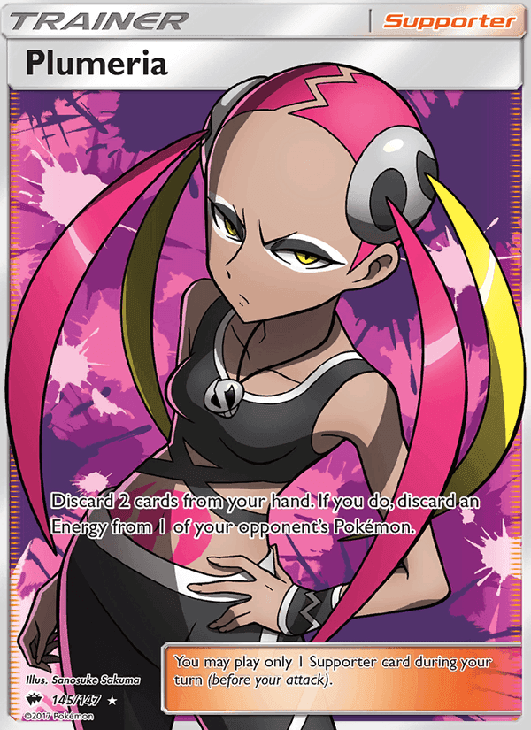 Burning Shadows の 145 番、Plumeria