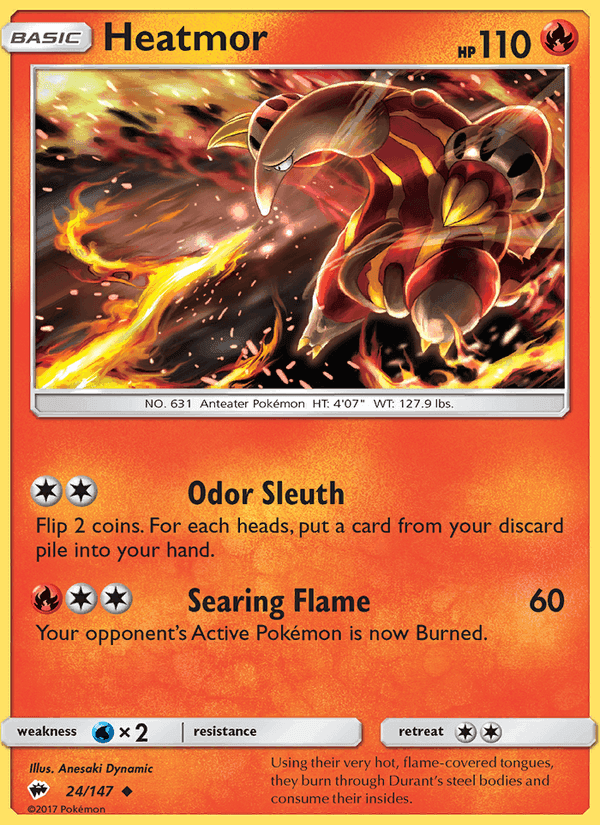 Heatmor, carta 24 di Burning Shadows