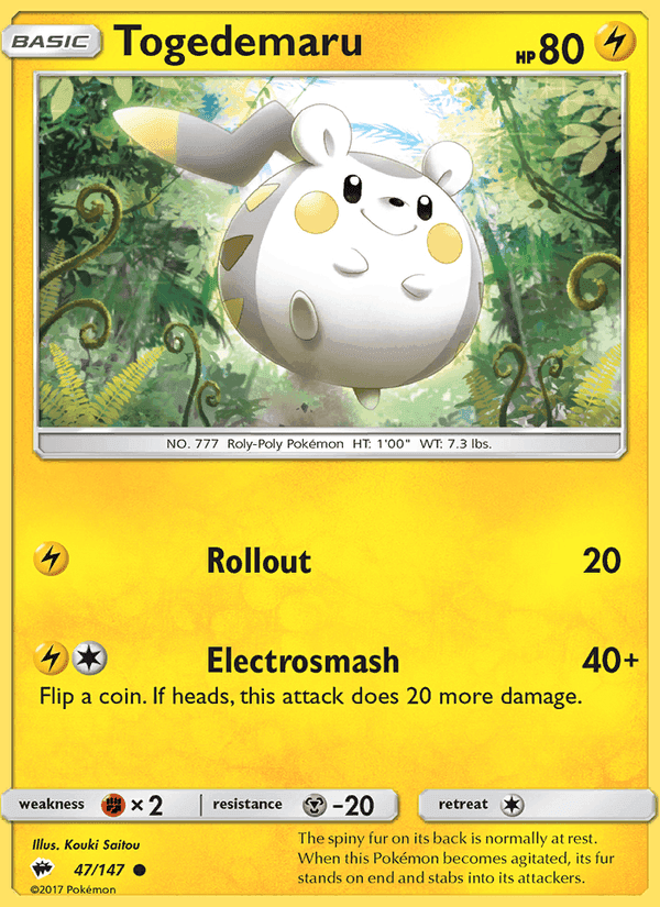 Burning Shadows の 47 番、Togedemaru