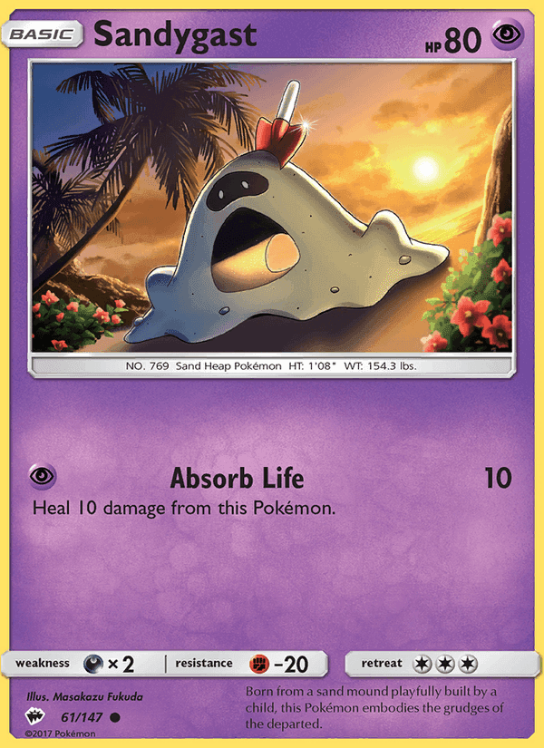 Sandygast, card 61 from Burning Shadows