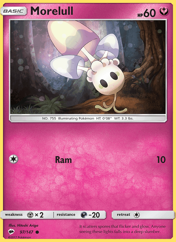 Morelull, card 97 from Burning Shadows