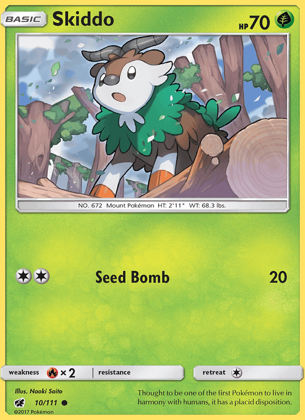 Skiddo, card 10 from Crimson Invasion