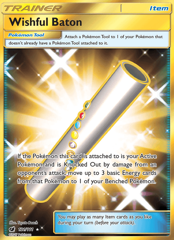 Wishful Baton, card 121 from Crimson Invasion