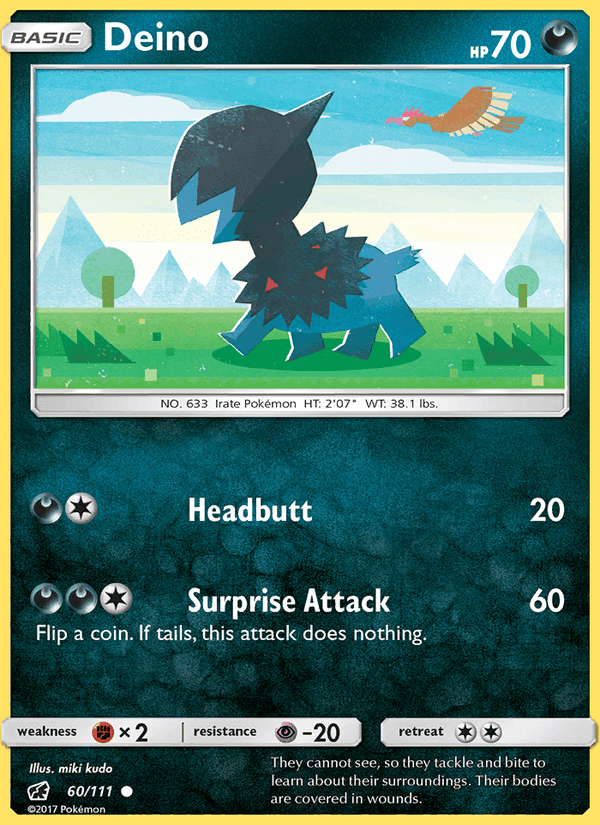 Deino, card 60 from Crimson Invasion