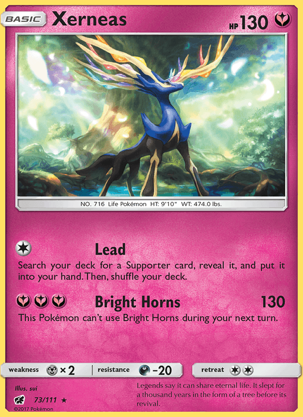 Xerneas, card 73 from Crimson Invasion