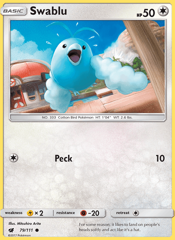 Swablu, card 79 from Crimson Invasion