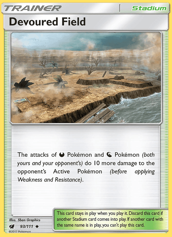 Devoured Field, card 93 from Crimson Invasion