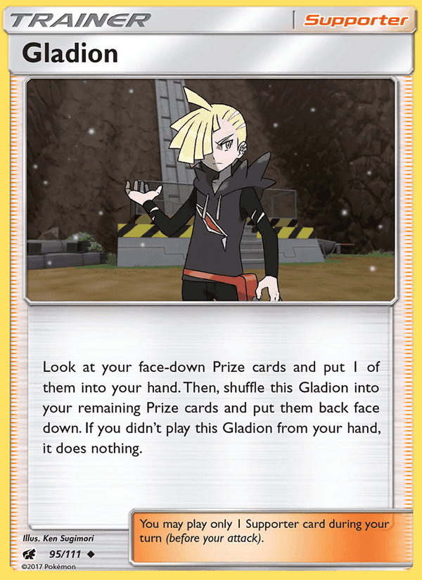 Gladion, card 95 from Crimson Invasion