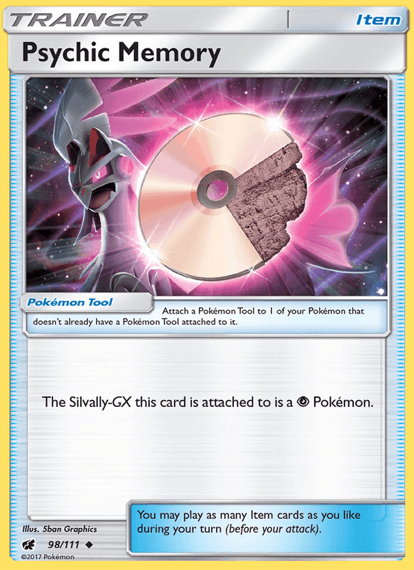 Psychic Memory, card 98 from Crimson Invasion