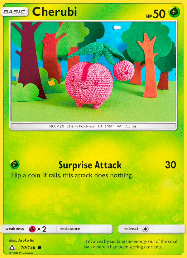 Cherubi, card 10 from Ultra Prism