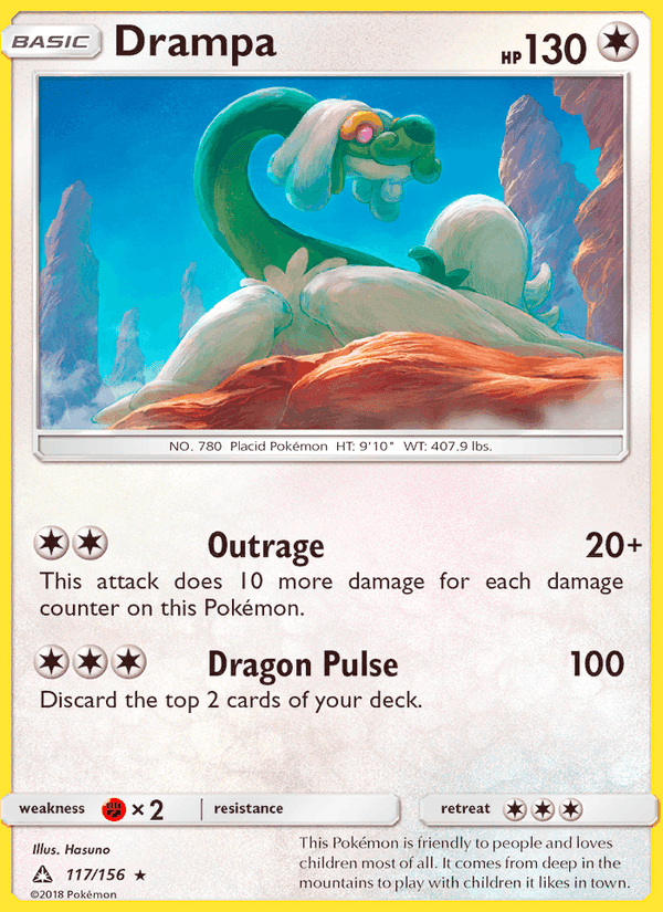 Drampa, card 117 from Ultra Prism