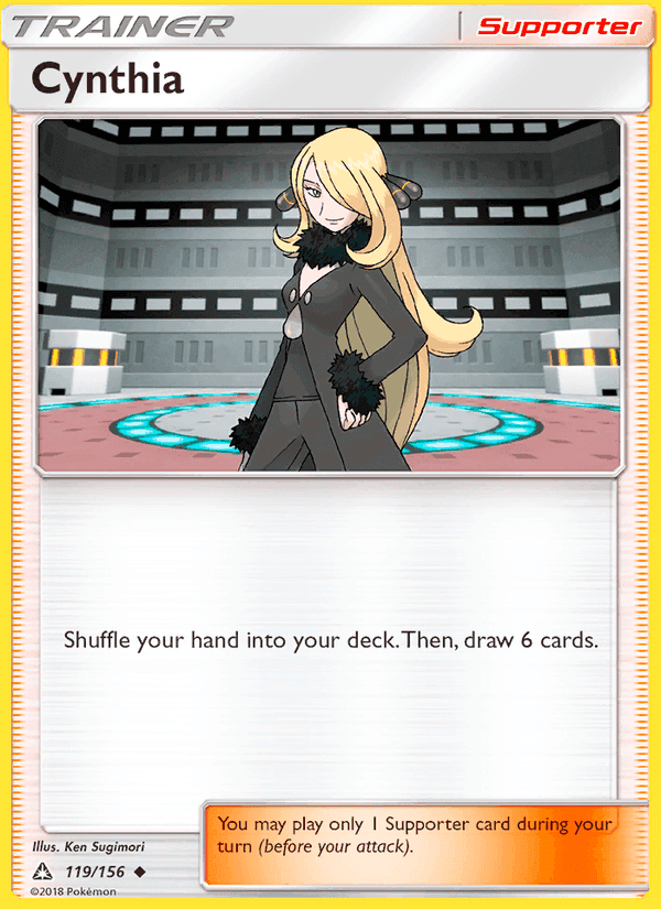 Cynthia, card 119 from Ultra Prism
