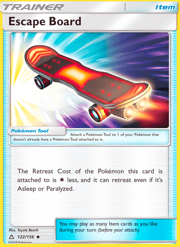 Escape Board, card 122 from Ultra Prism