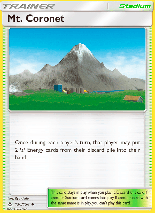 Mt. Coronet, card 130 from Ultra Prism