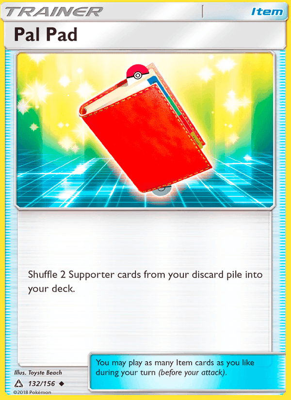 Pal Pad, card 132 from Ultra Prism